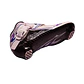 Botas profesionales para patinaje de velocidad DASH White Dark Purple - Miniatura 5