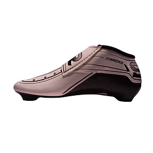 Botas para patines profesionales de velocidad DASH White Black