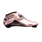 Botas profesionales para patinaje de velocidad DASH White Black - Miniatura 1