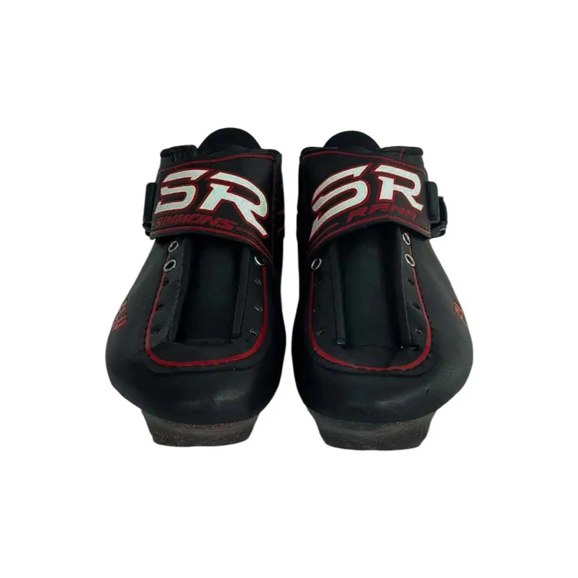 Botas profesionales para patinaje de velocidad FLY Black Red 5