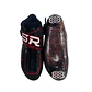Botas profesionales para patinaje de velocidad FLY Black Red - Miniatura 3