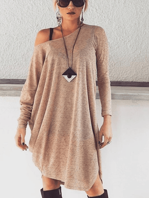 Mini vestido Asimétrico