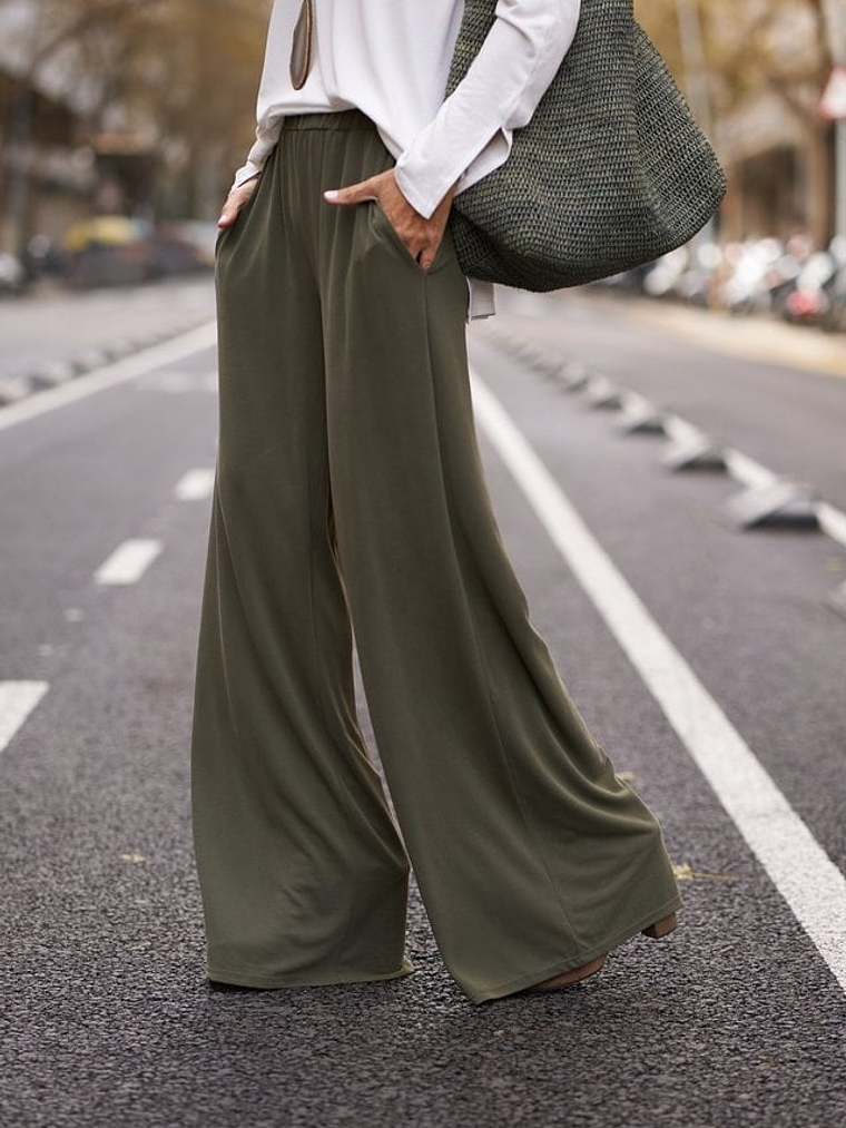 Pantalón palazzo modal 6