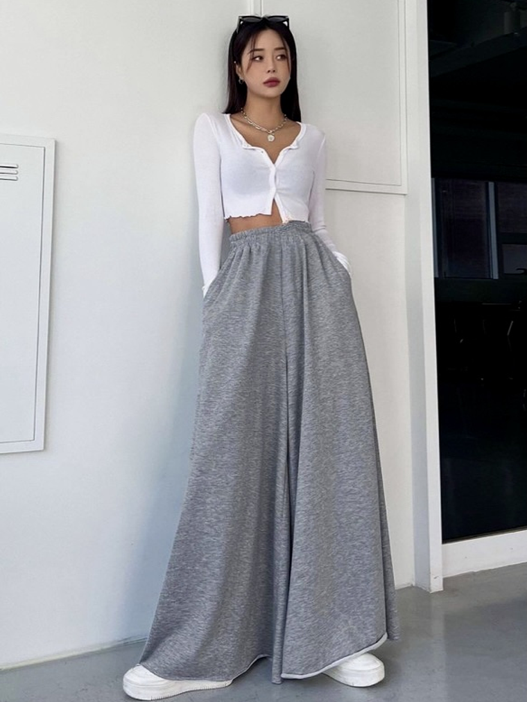 Pantalón palazzo buzo 1