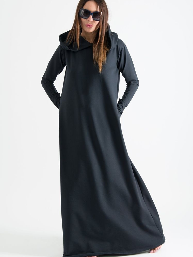 Maxi vestido Capuchón 2