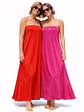 Maxi vestido Strapless - Miniatura 2