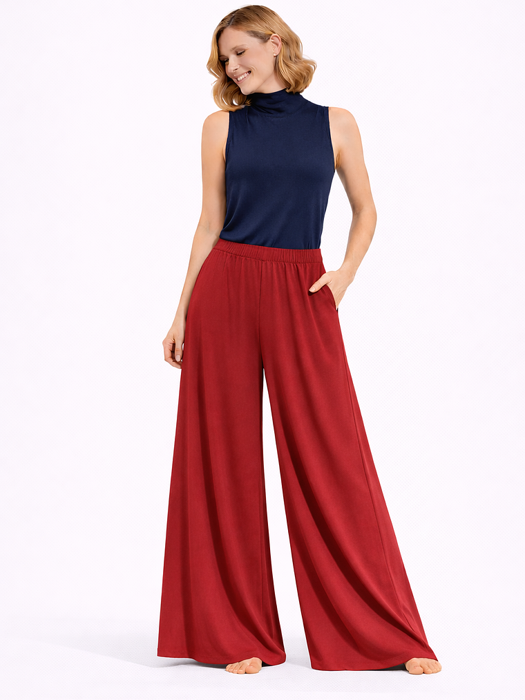 Pantalón palazzo modal 3