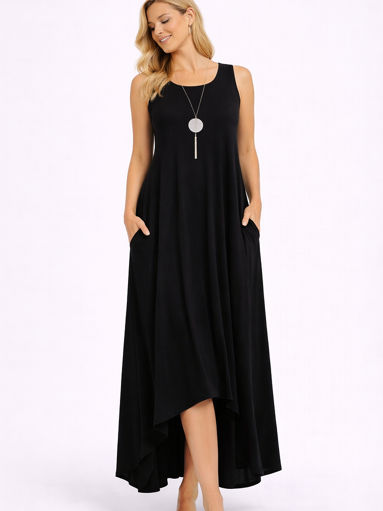 Maxi vestido Asimétrico 1