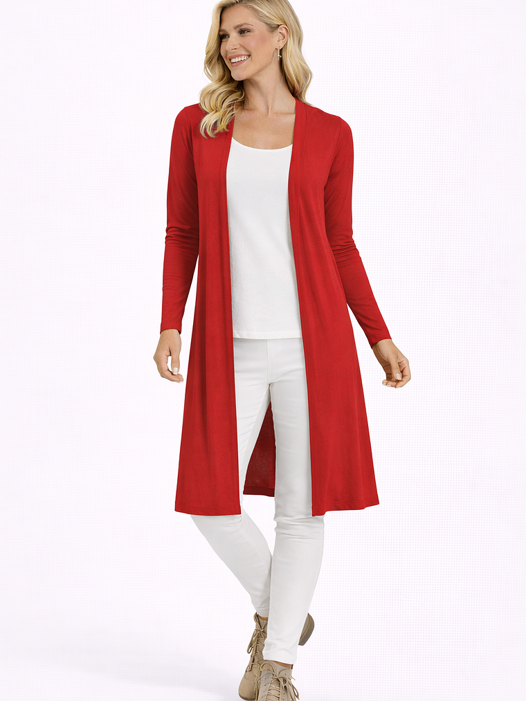 Mini cardigan capuchón  3