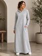 Maxi vestido Capuchón - Miniatura 5