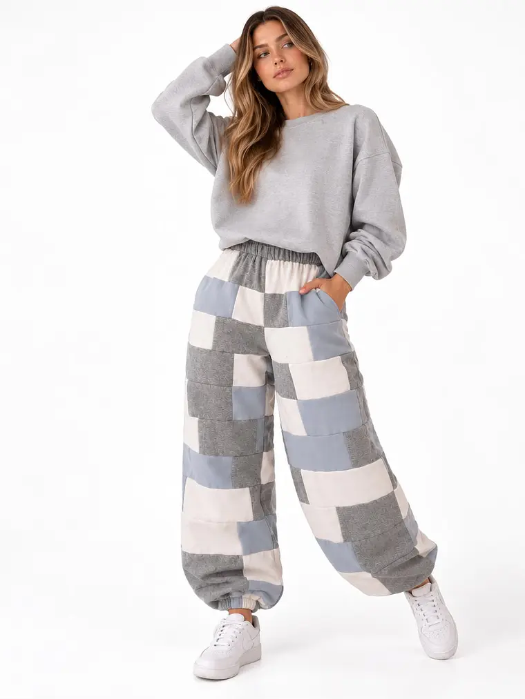 Pantalón Patchwork 5