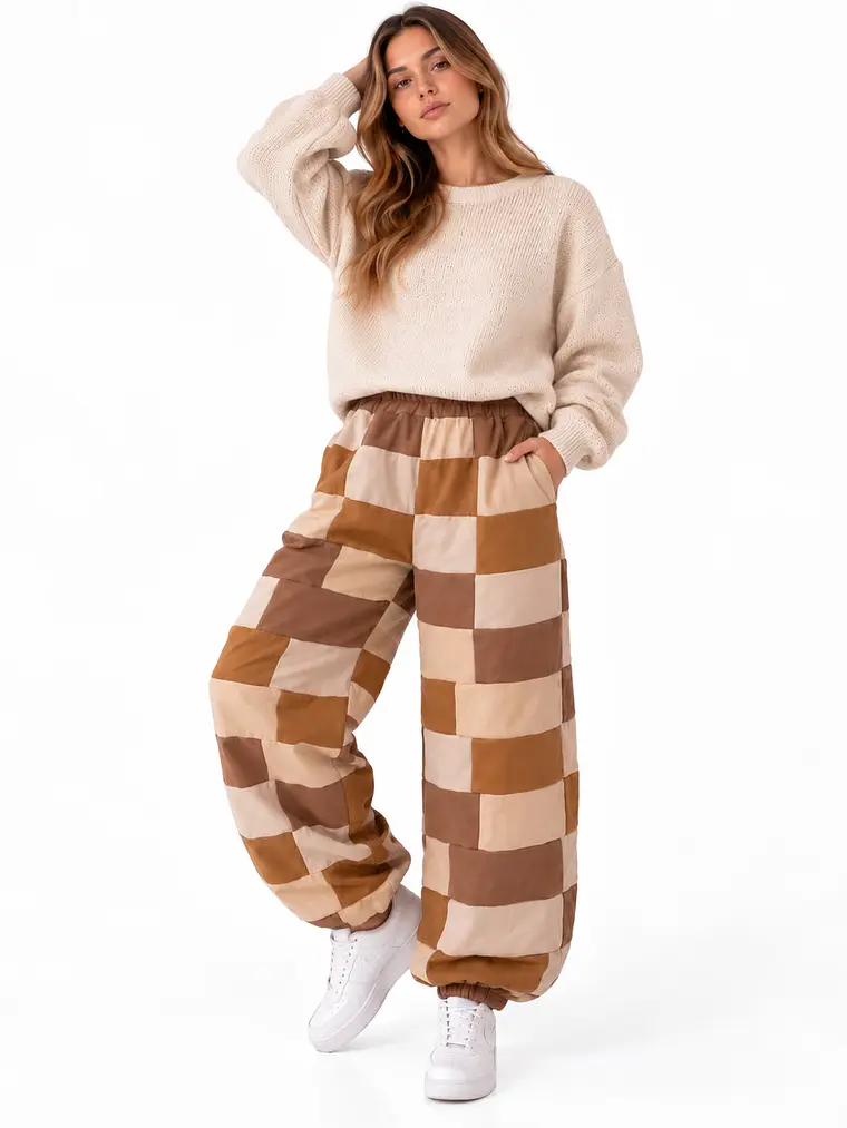Pantalón Patchwork 6