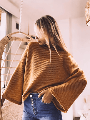 Chaleco manga campana