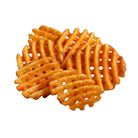 Papas Waffle Sazonadas