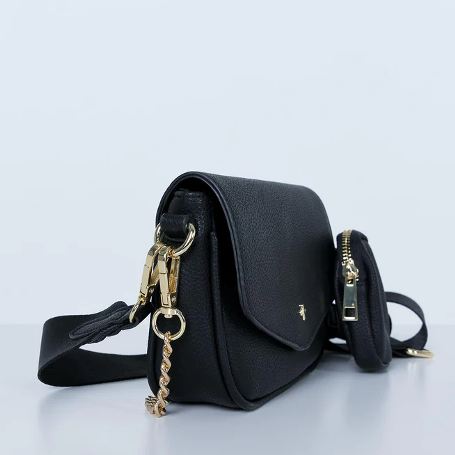 Peta & Jain Legacy Bag in Black Pebble 2