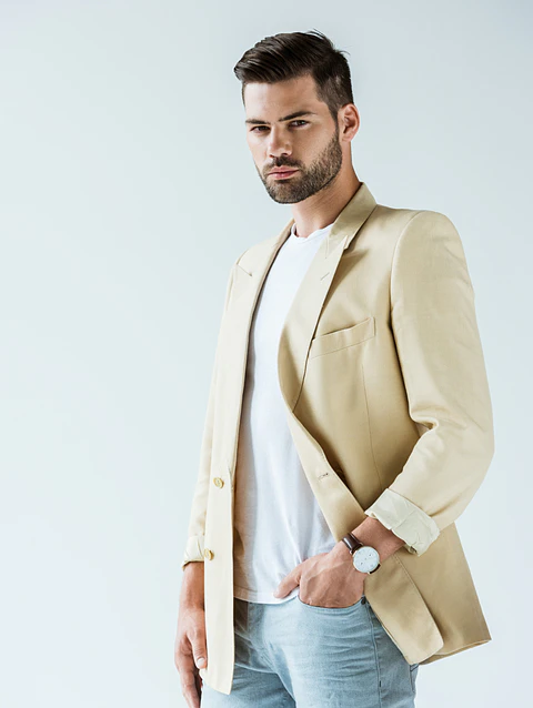 Sandstone Casual Blazer