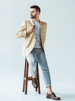 Sandstone Casual Blazer