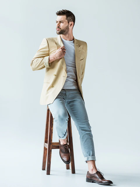 Sandstone Casual Blazer
