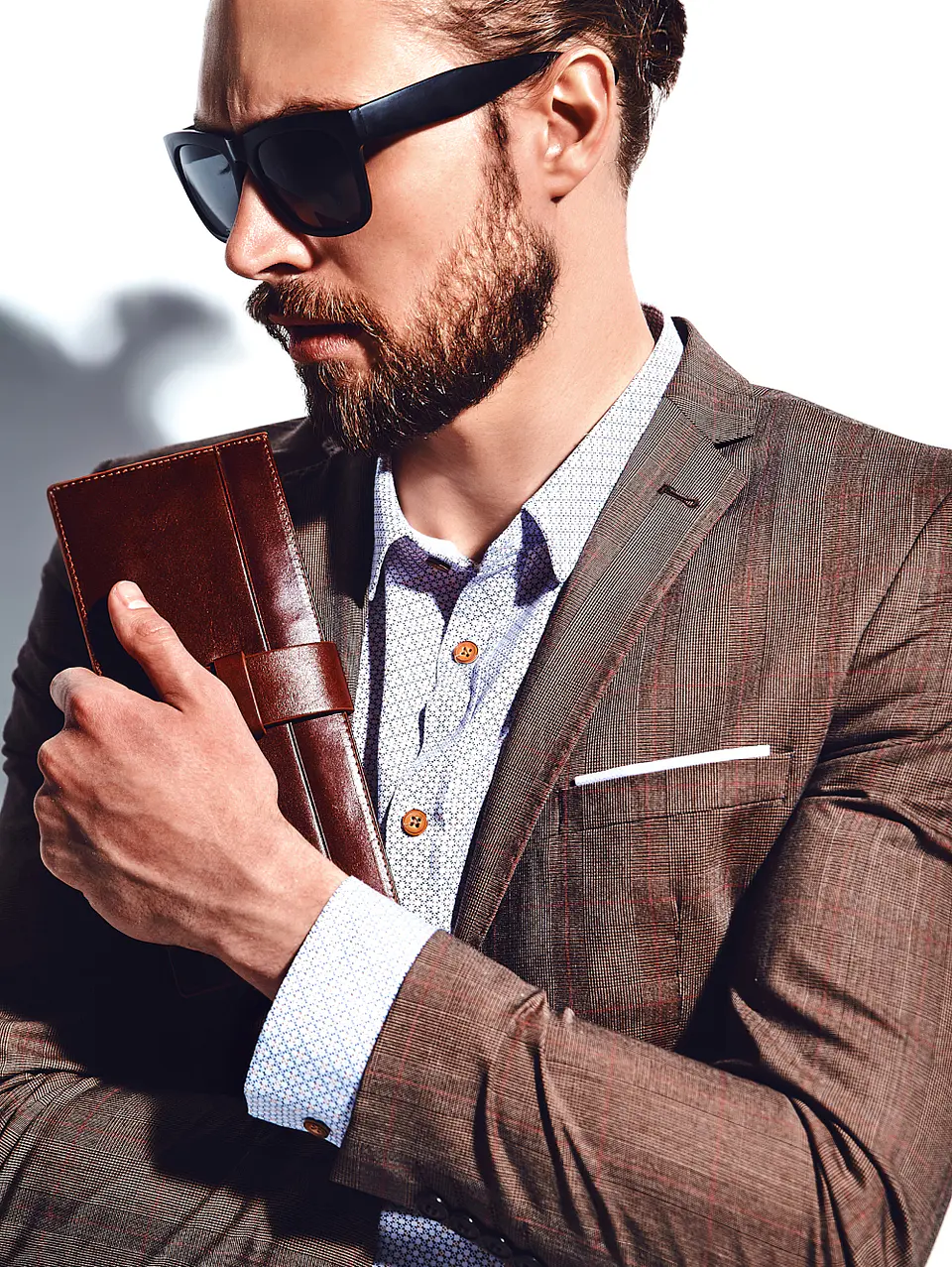 Chestnut Stripe Blazer 1