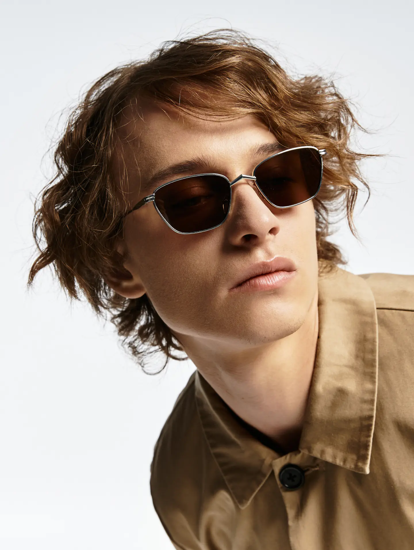 Beige Cotton Twill Jacket 2