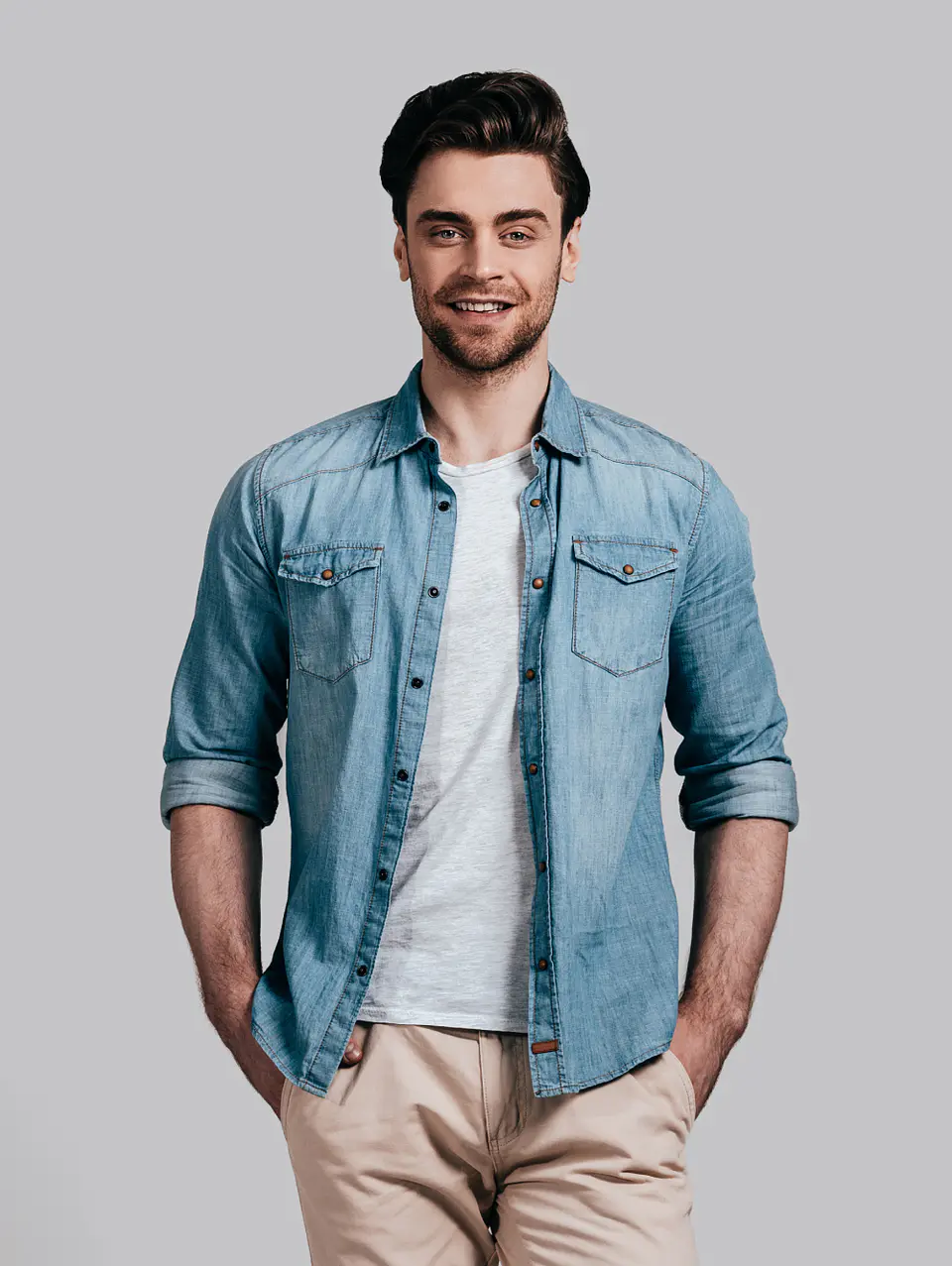 Charcoal Utility Shirt 1