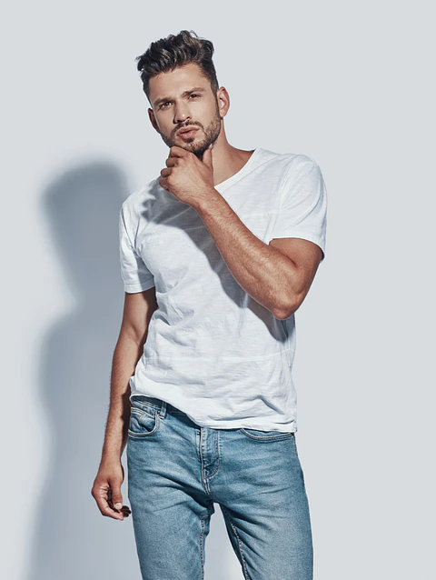 Off-White Slub Pocket Tee