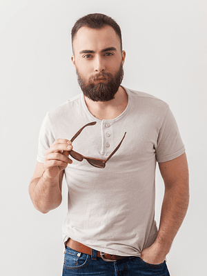 Sandstone Henley Tee