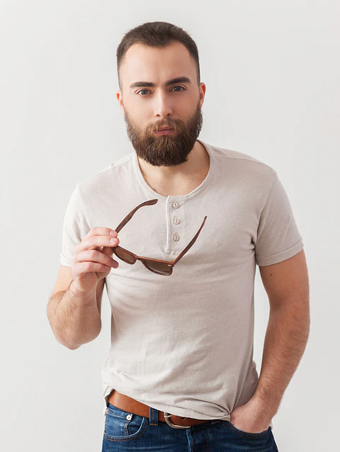 Sandstone Henley Tee