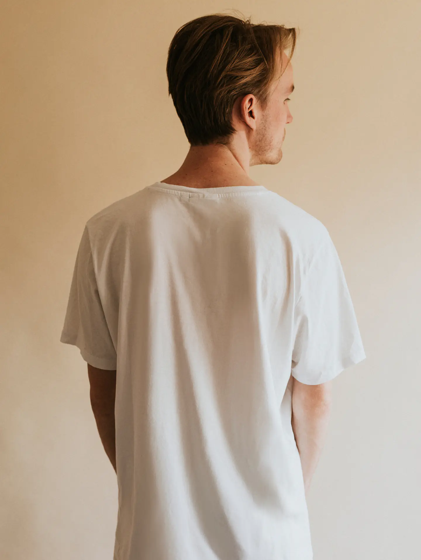 Vintage White Relaxed Tee 1
