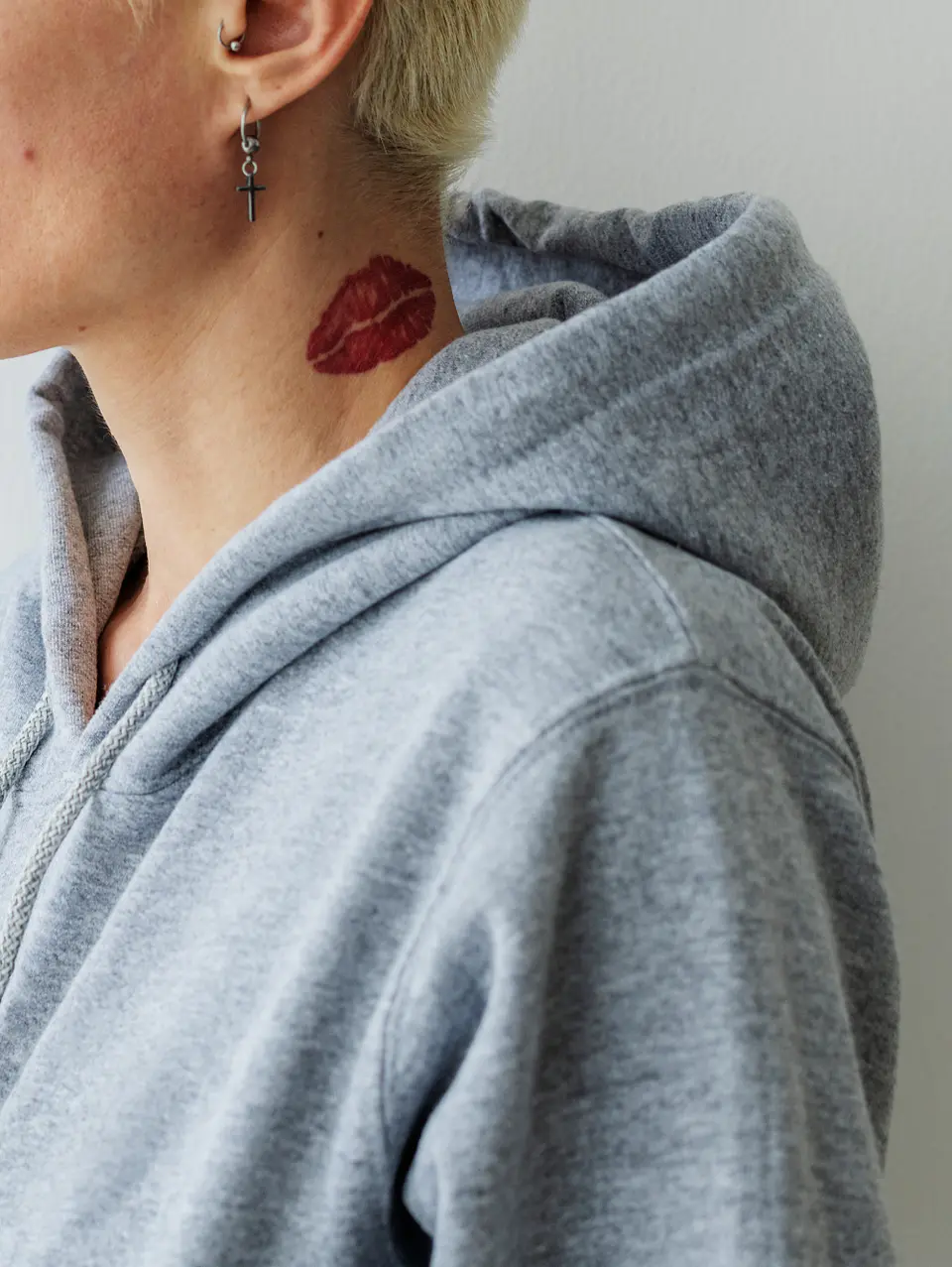 Heather Gray Classic Hoodie 3