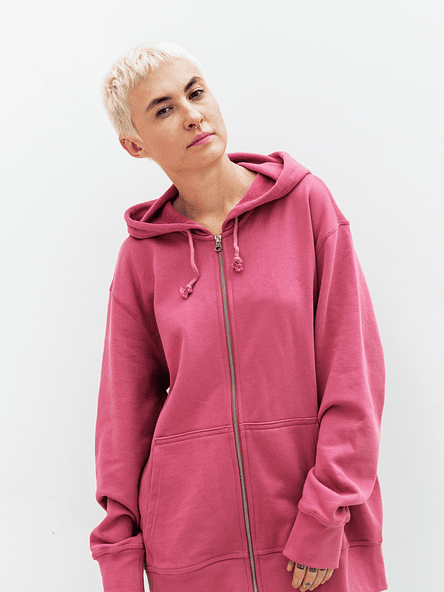 Champagne Fleece Hoodie