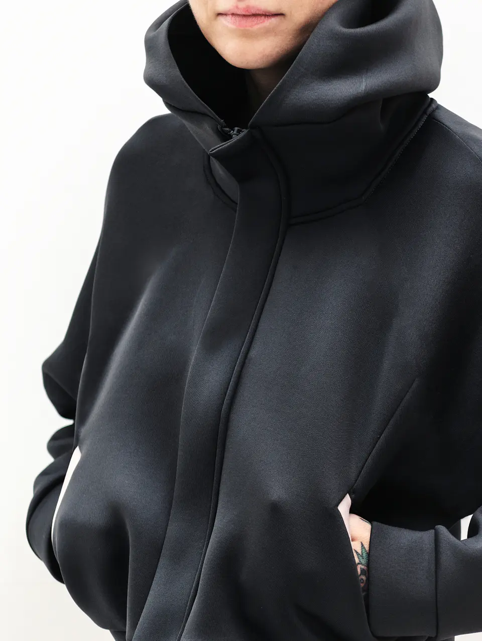 Raspberry Pull-On Hoodie 5