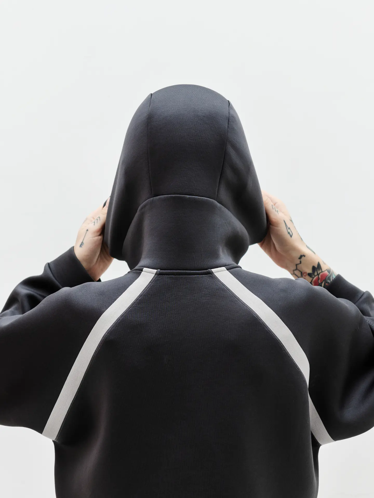 Raspberry Pull-On Hoodie 1