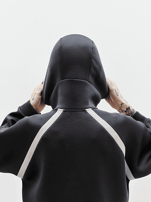 Raspberry Pull-On Hoodie