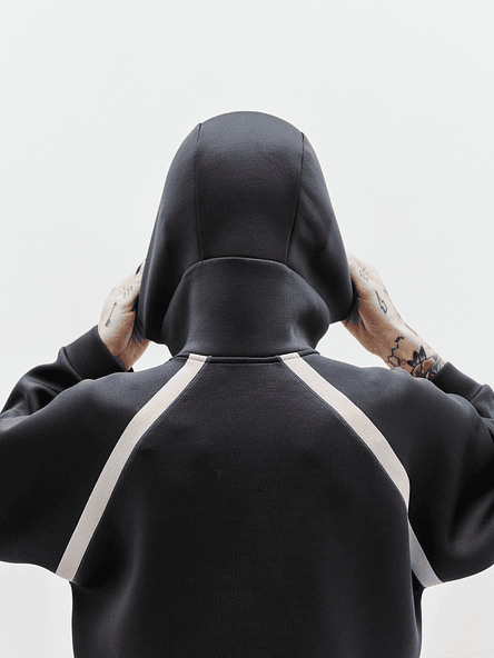 Raspberry Pull-On Hoodie