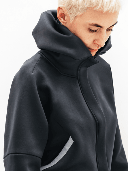 Raspberry Pull-On Hoodie