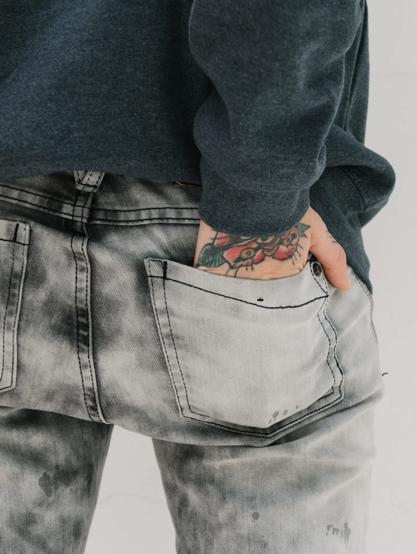 Charcoal Zip-Up Hoodie 4