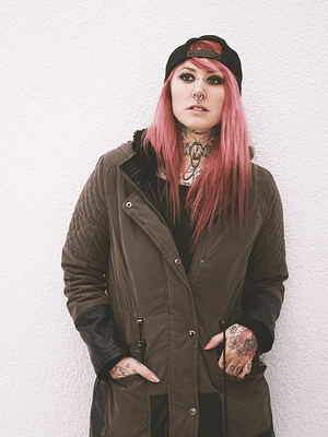 Olive Utility Parka Jacket