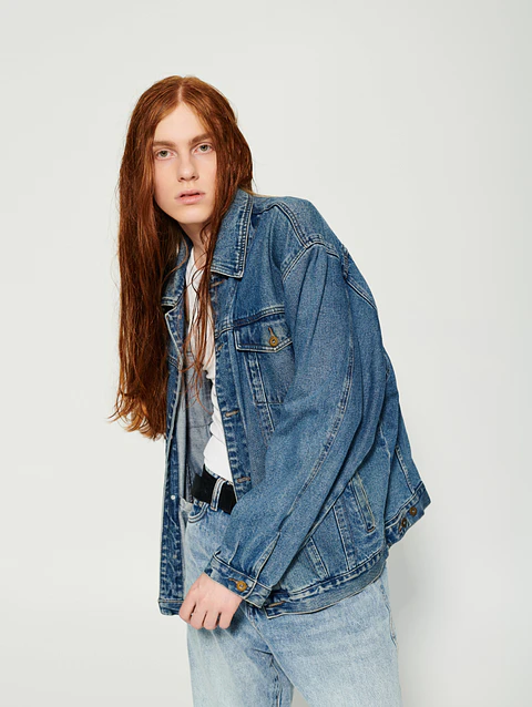 Vintage Indigo Trucker