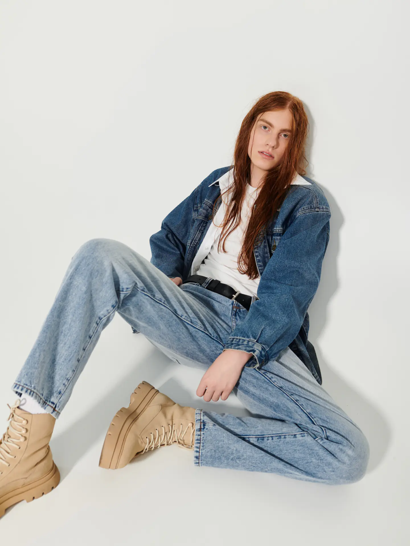 Vintage Indigo Trucker 3