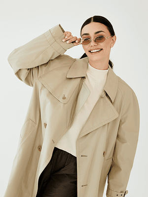 Sandstone Trench Jacket
