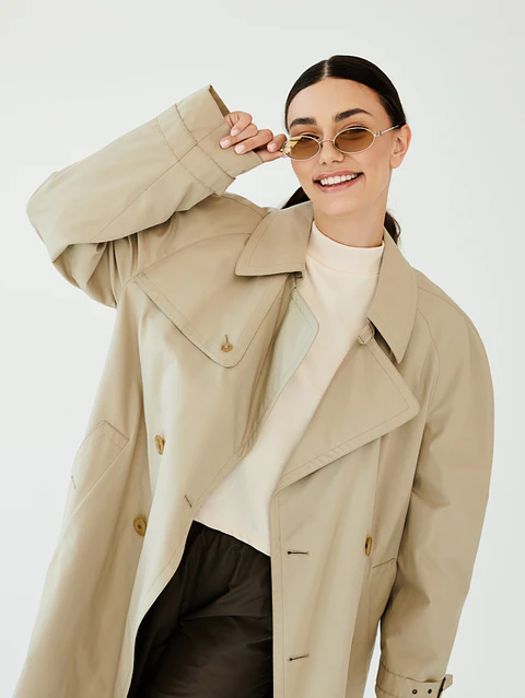 Sandstone Trench Jacket