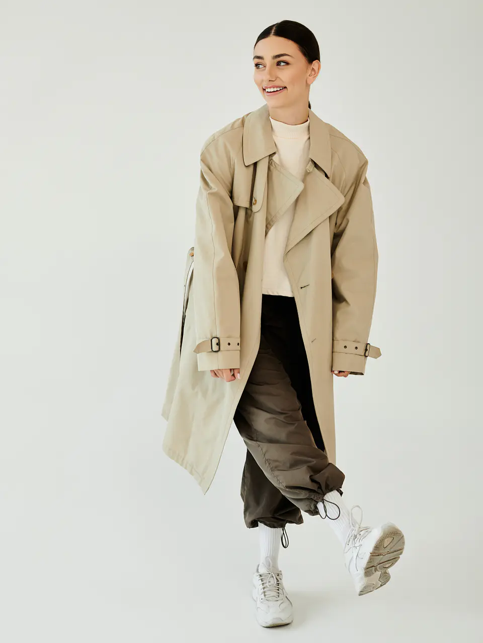 Sandstone Trench Jacket 2