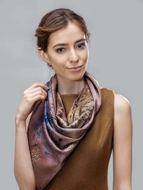 Rose Gold Luxe Scarf