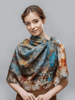 Galaxy Dream Silk Wrap