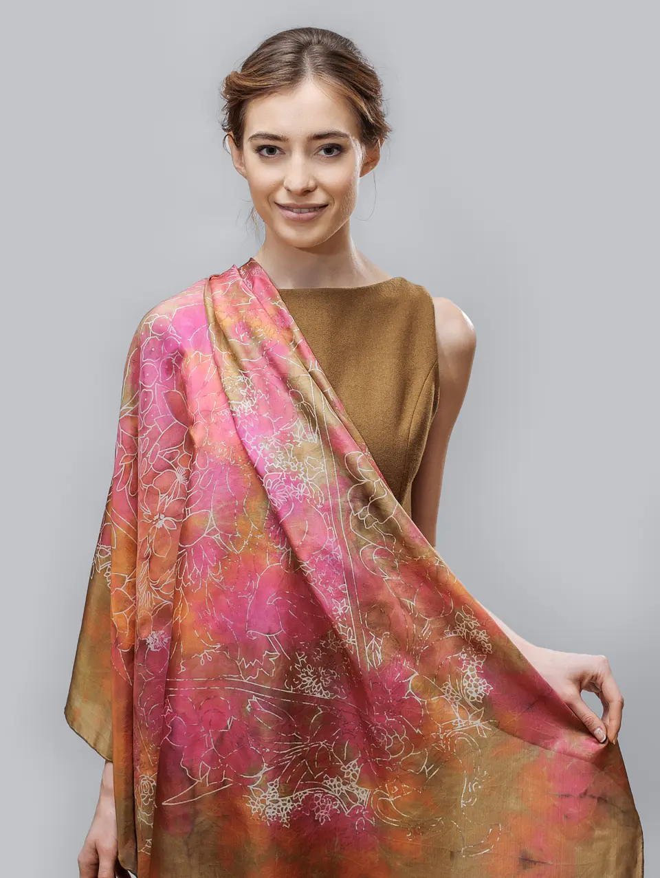 Lilac Geo Infinity Scarf 3