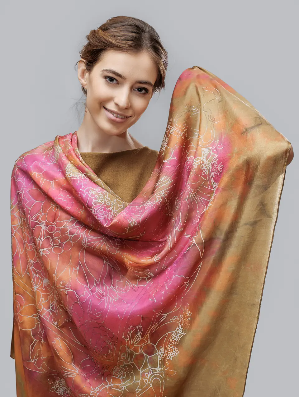 Lilac Geo Infinity Scarf 4