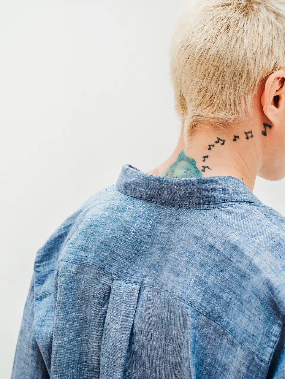 Heather Plaid Knit Tee 3