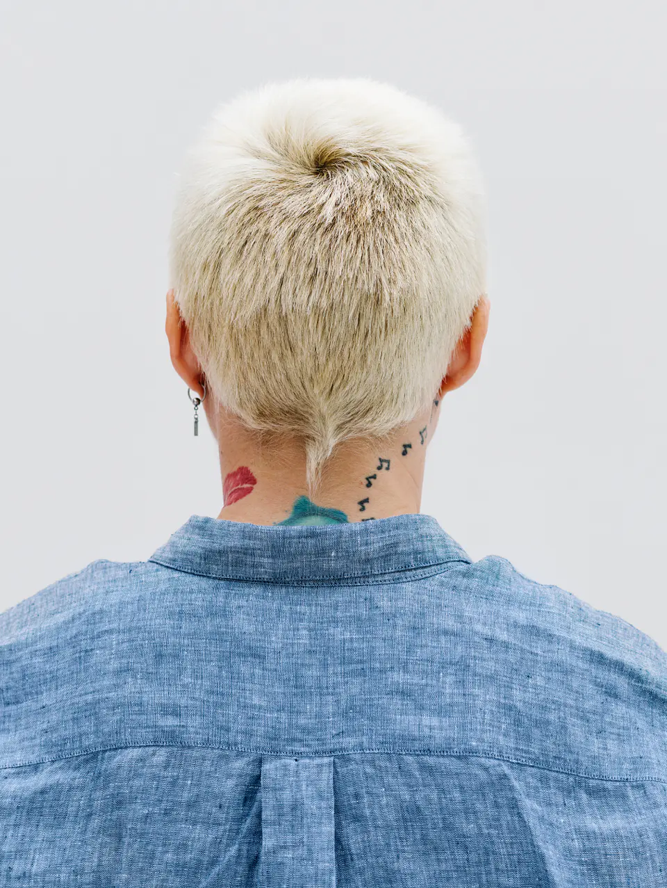 Heather Plaid Knit Tee 2