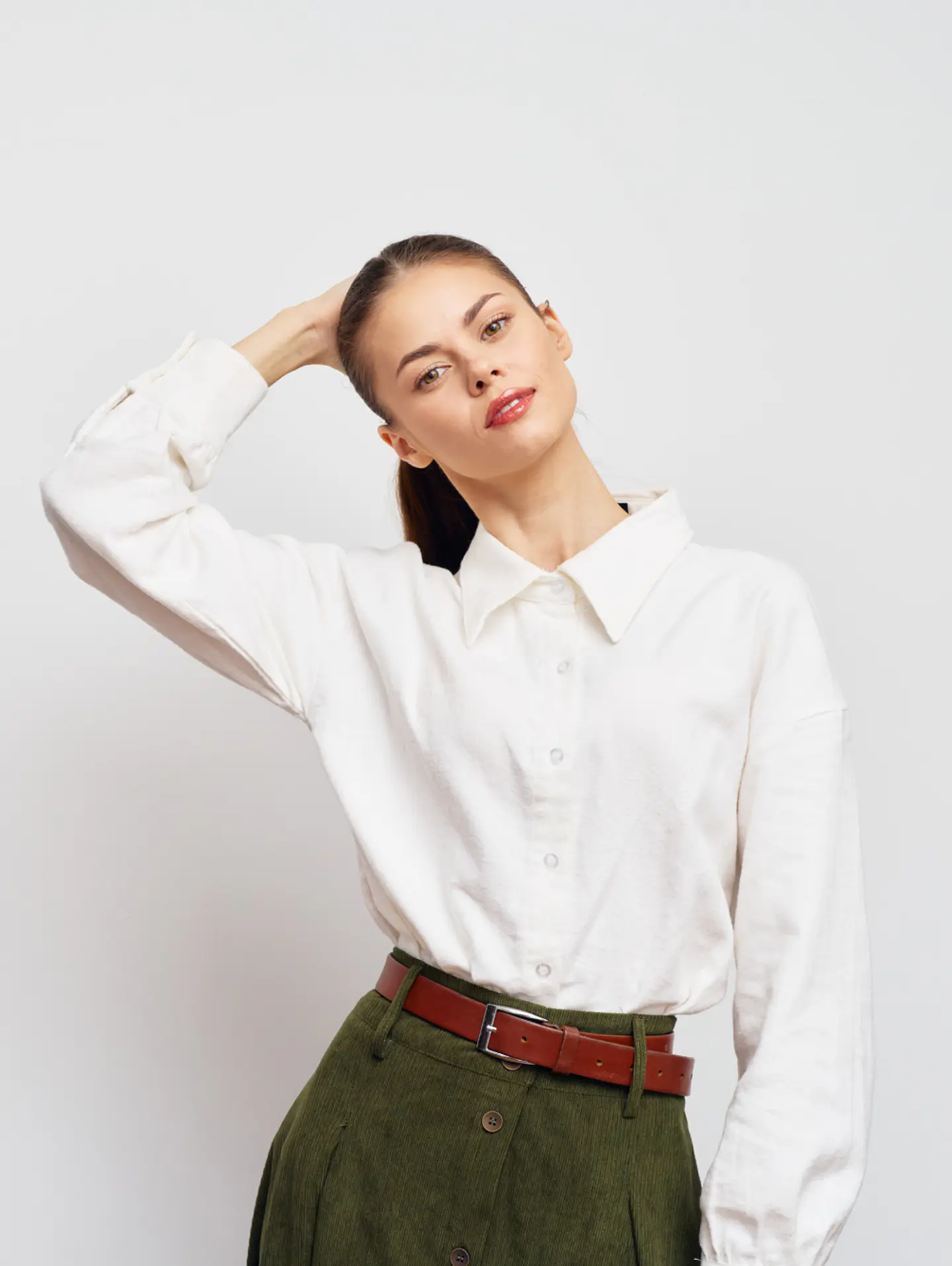 Casual Relaxed Cotton Shirt 1